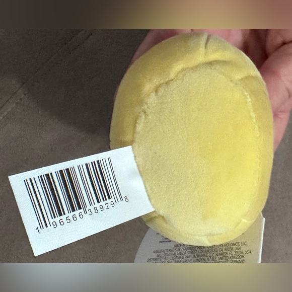 Kellytoy Triston the Chick Squishmallow Clip-on Backpack Clip Stuffed Plush Toy - Picture 10 of 15